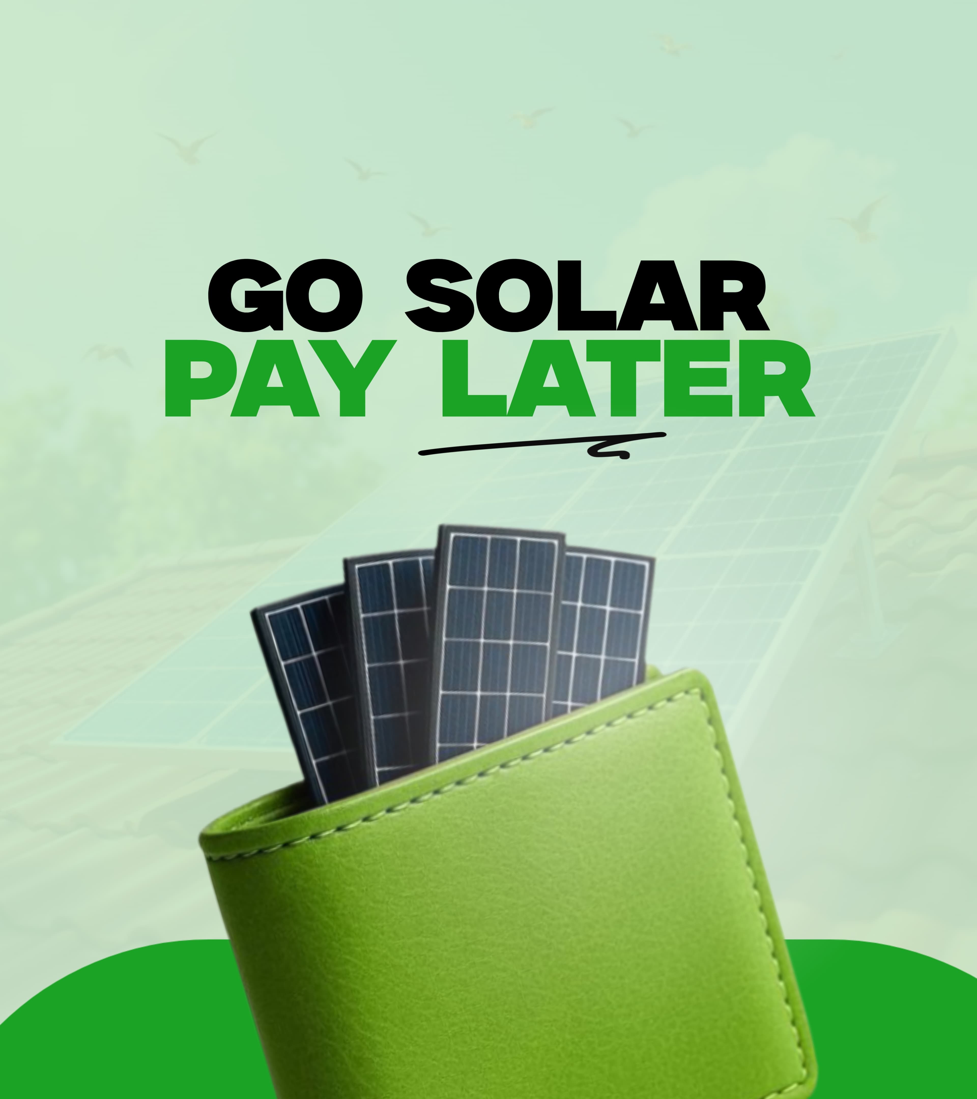 Residential solar installation